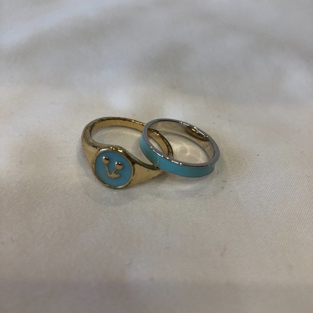 Altar'd State Gold Plated Salty Golden Fashionable Rings - Picture 7 of 9